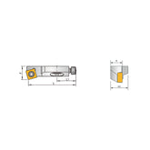 @K Series 75° Casselte Tool Holder - Makotools Industrial Supply Tools for Metal Cutting